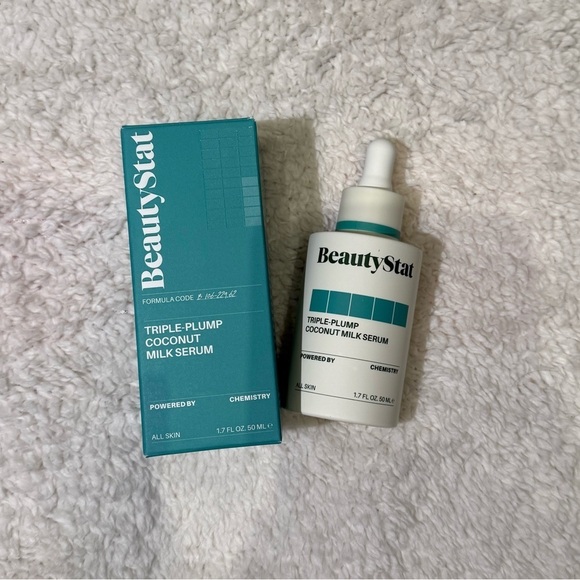 Beautystat Triple-Plump Coconut Milk Serum 50ml.  New In Box! - Picture 2 of 5